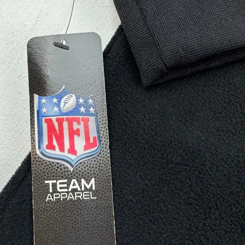 NFL Team New Orleans Saints Embroidered Fleece Full Zip Hooded Jacket Men's L
